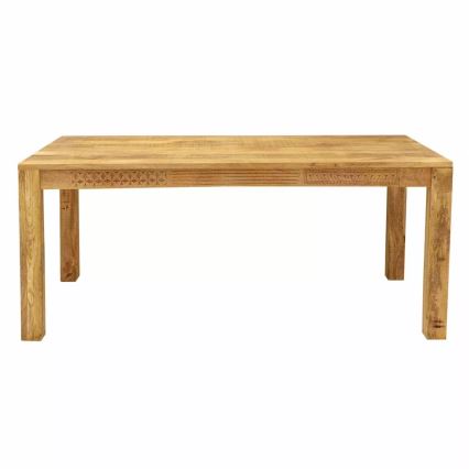 Blagovaonski stol MANU 175x90 cm masivni/mangovac