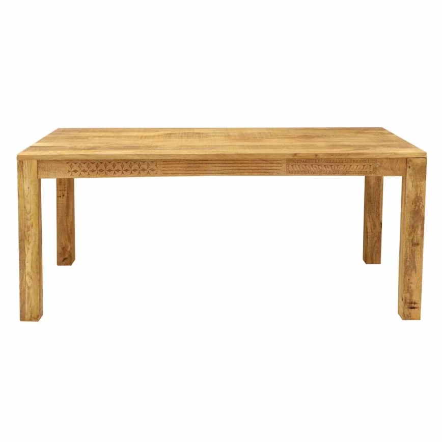 Blagovaonski stol MANU 175x90 cm masivni/mangovac