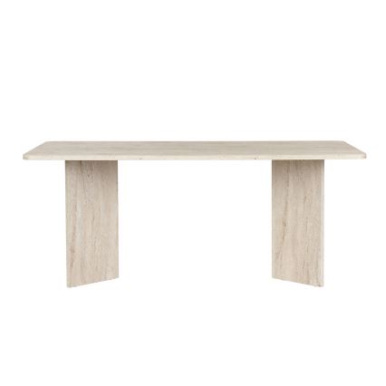 Blagovaonski stol NEL 180x90 cm bež