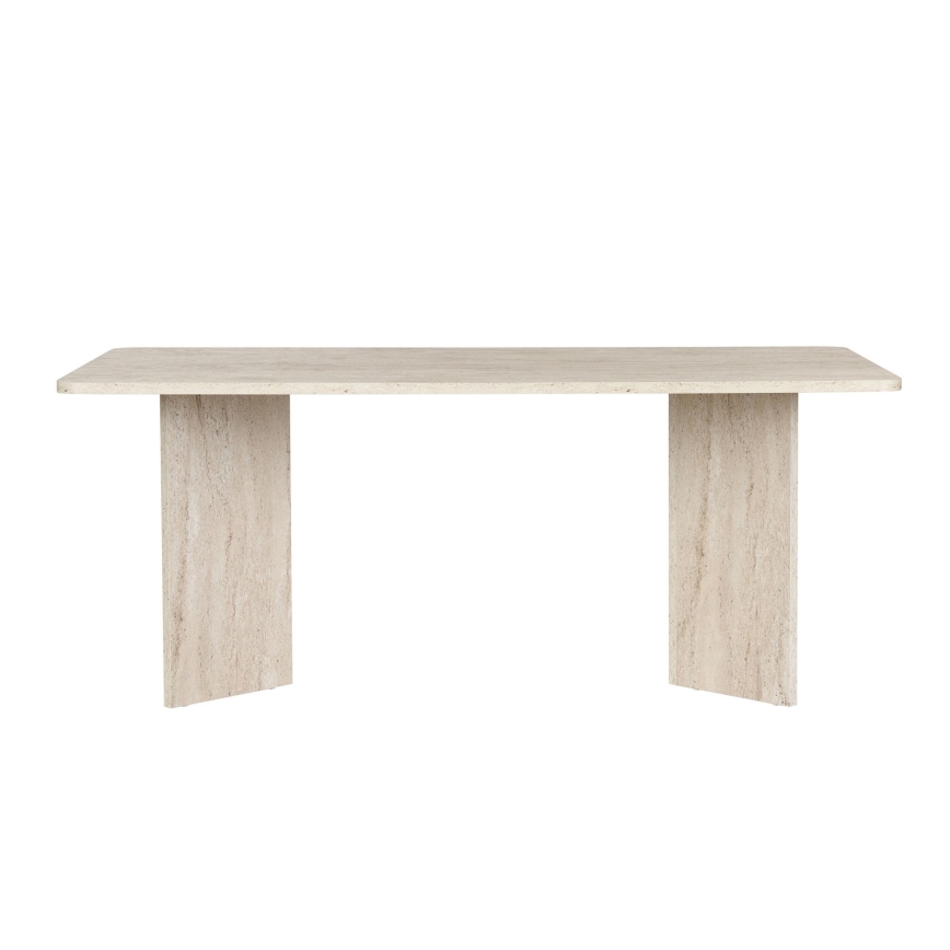 Blagovaonski stol NEL 180x90 cm bež