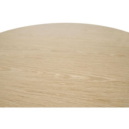 Blagovaonski stol NICOLAS, promjera 120 cm, smeđi