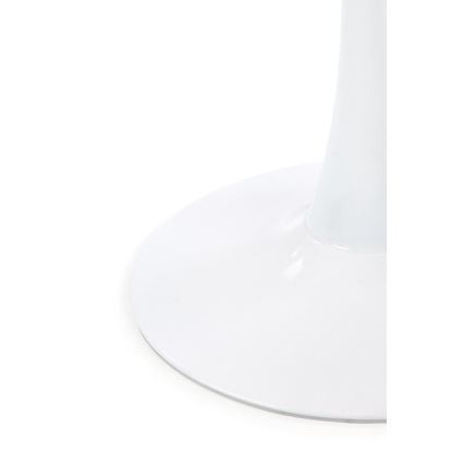 Blagovaonski stol PACIS, dekor bijeli mramor/bijela