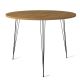 Blagovaonski stol SANDALF 75x90 cm smeđa
