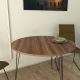 Blagovaonski stol SANDALF 75x90 cm smeđa