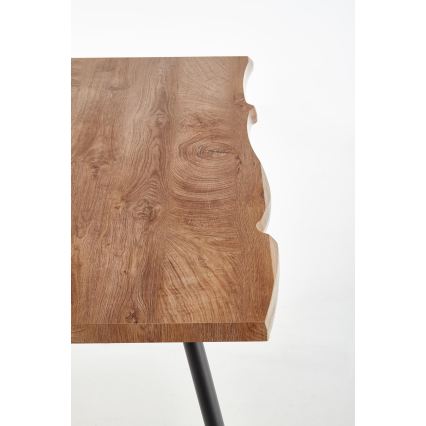 Blagovaonski stol SOLACE hrast/crna