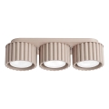 Bodno svjetlo AURA 3xGX53/10W/230V taupe