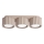 Bodno svjetlo AURA 3xGX53/10W/230V taupe