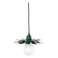 Bohemia-Design - Luster na kabelu 1xE27/60W/230V zelena