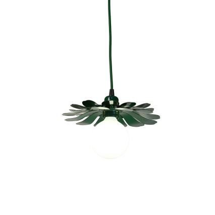 Bohemia-Design - Luster na kabelu 1xE27/60W/230V zelena