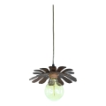 Bohemia-Design - Luster na sajli 1xE27/60W/230V brončana