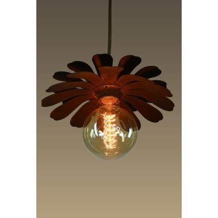Bohemia-Design - Luster na sajli 1xE27/60W/230V brončana