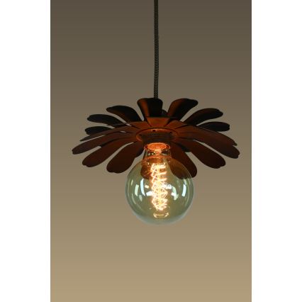 Bohemia-Design - Luster na sajli 1xE27/60W/230V brončana