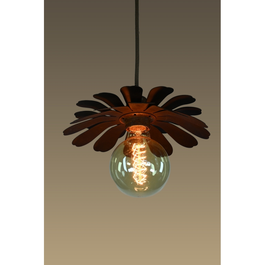 Bohemia-Design - Luster na sajli 1xE27/60W/230V brončana
