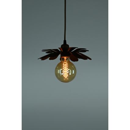 Bohemia-Design - Luster na sajli 1xE27/60W/230V brončana