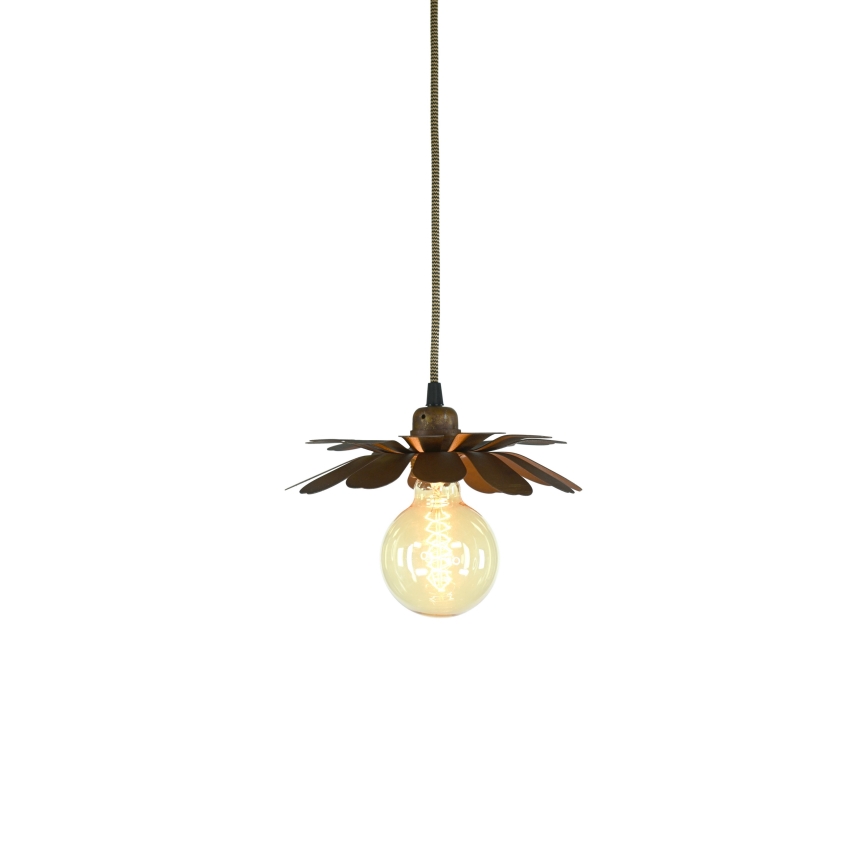 Bohemia-Design - Luster na sajli 1xE27/60W/230V brončana