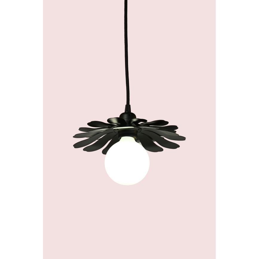 Bohemia-Design - Luster na sajli 1xE27/60W/230V crna