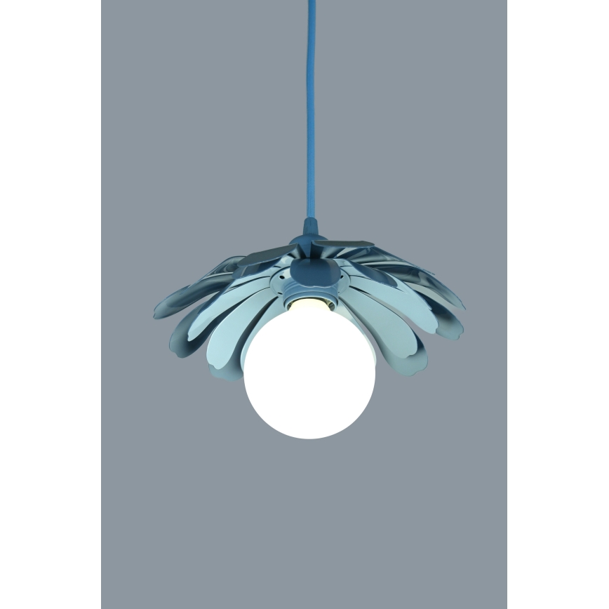 Bohemia-Design - Plavi luster na lanku 1xE27/60W/230V