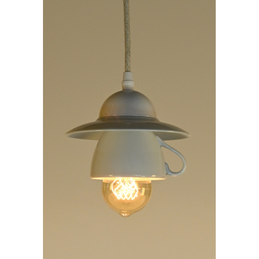 Bohemia-Design - Porculanski luster na sajli 1xE27/60W/230V