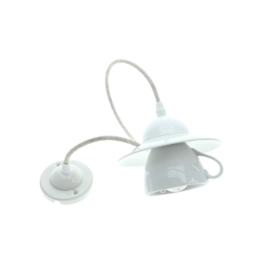 Bohemia-Design - Porculanski luster na sajli 1xE27/60W/230V