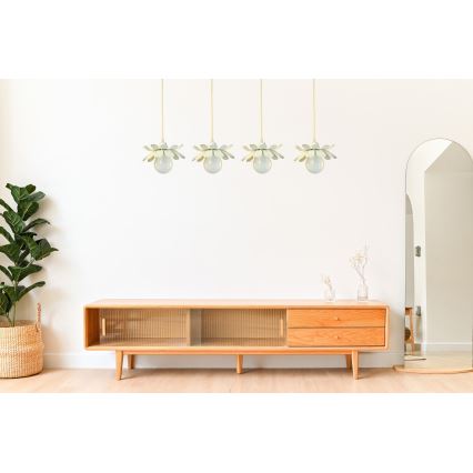 Bohemia-Design - Viseći luster na kabelu 1xE27/60W/230V krem boje