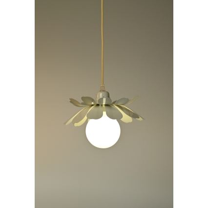 Bohemia-Design - Viseći luster na kabelu 1xE27/60W/230V krem boje