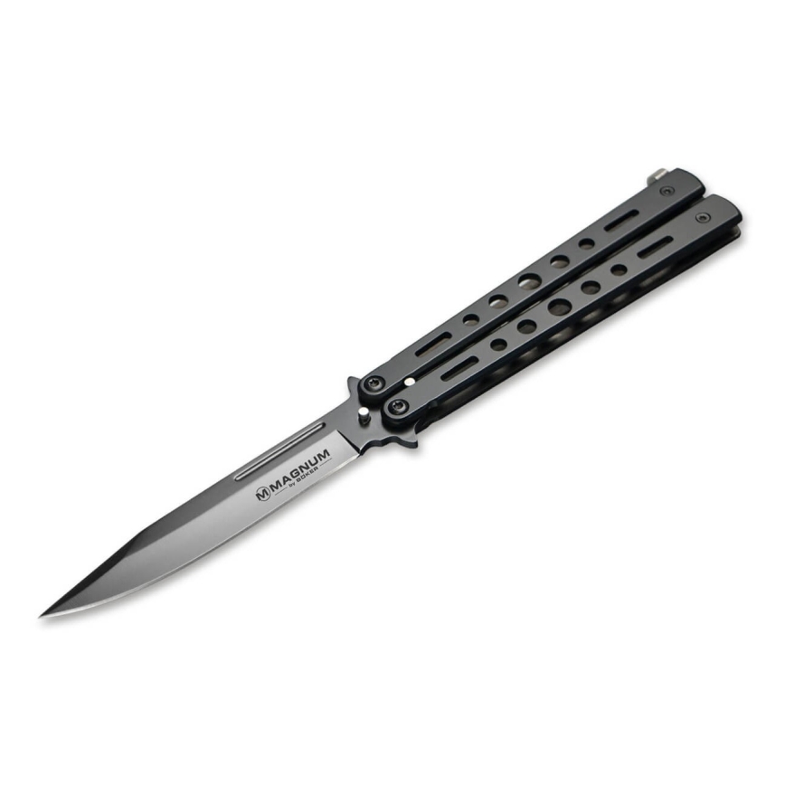 Böker - Džepni nož Magnum Balisong All Black 22,9 cm
