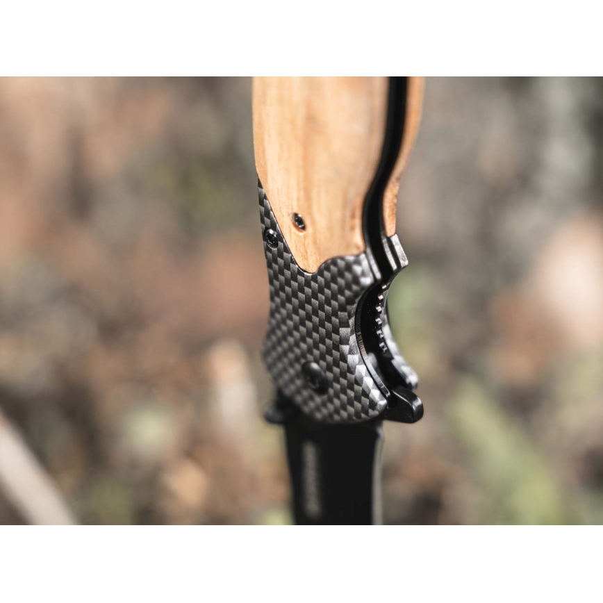 Böker - Džepni nož Magnum Blomkvist Olive 20,5 cm maslinovo drvo