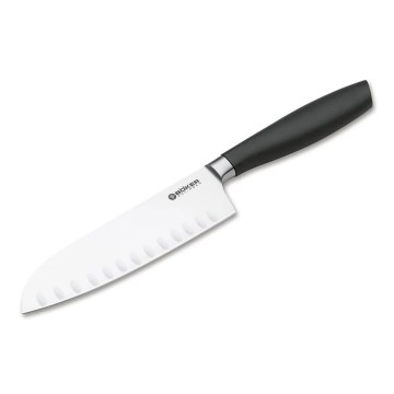 Böker - Kuhinjski nož santoku CORE PROFESSIONAL 16,5 cm crna