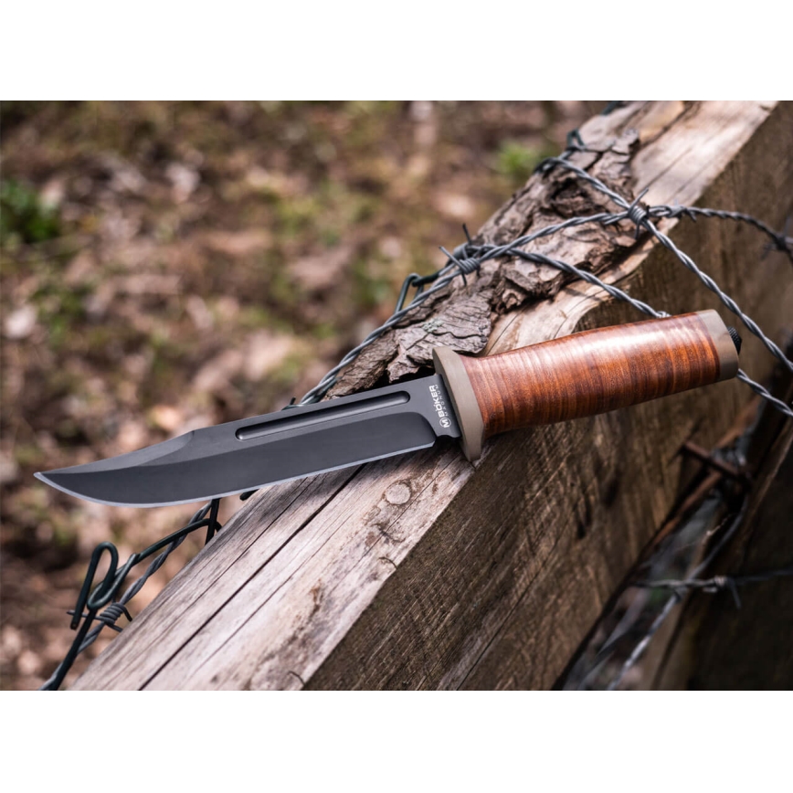 Böker - Nož s fiksnom oštricom Ranger Field Bowie 27 cm