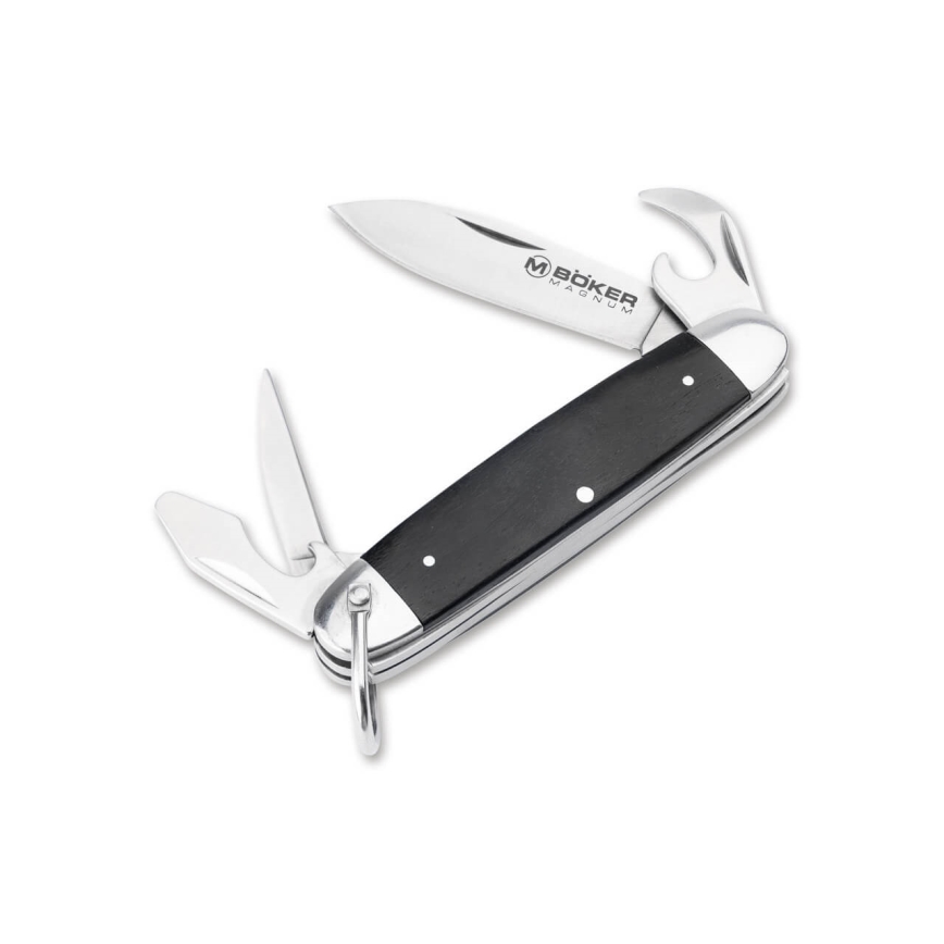 Böker - Višenamjenski džepni nož Magnum Classic Pocket Steel 16 cm/4 funkcije palisander