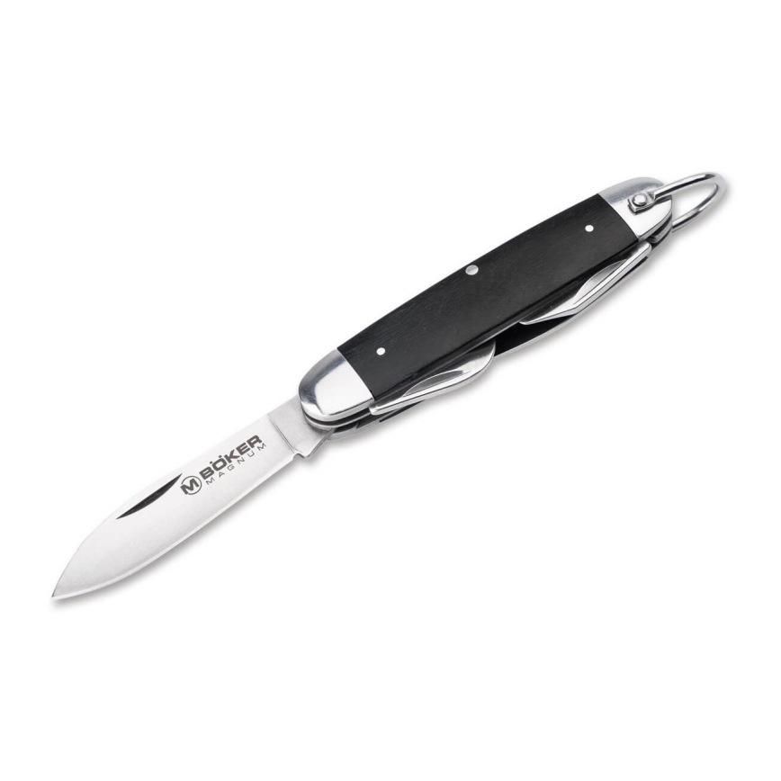 Böker - Višenamjenski džepni nož Magnum Classic Pocket Steel 16 cm/4 funkcije palisander