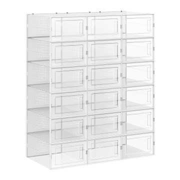 BOXIFY modularni regal s pretincima, bijeli
