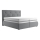 Boxspring krevet s madracem i topperom ELEN 180x200 cm siva