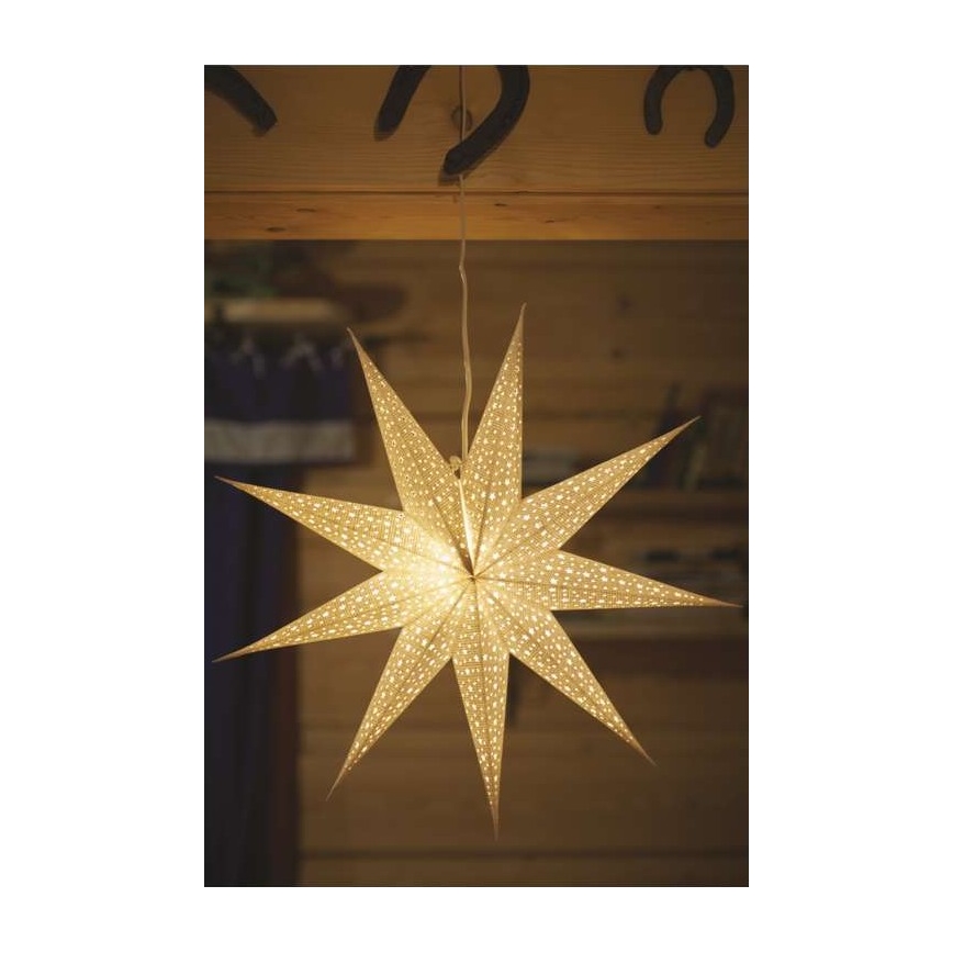 Božićna dekoracija 1xE14/25W/230V pr. 60 cm srebrna