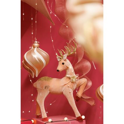 Božićna dekoracija jelen 47 cm