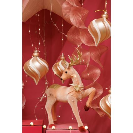 Božićna dekoracija jelen 47 cm