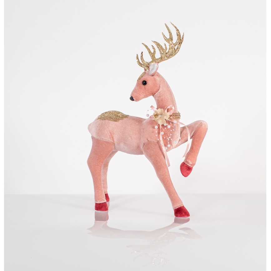 Božićna dekoracija jelen 47 cm
