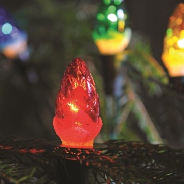 Božićne lampice CONE 12XE10/10,7m, Proizvedeno u Europi