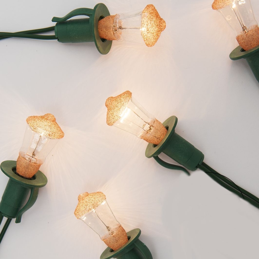 Božićne lampice LUCERNA 12xE10/10,7m topla bijela, Proizvedeno u Europi