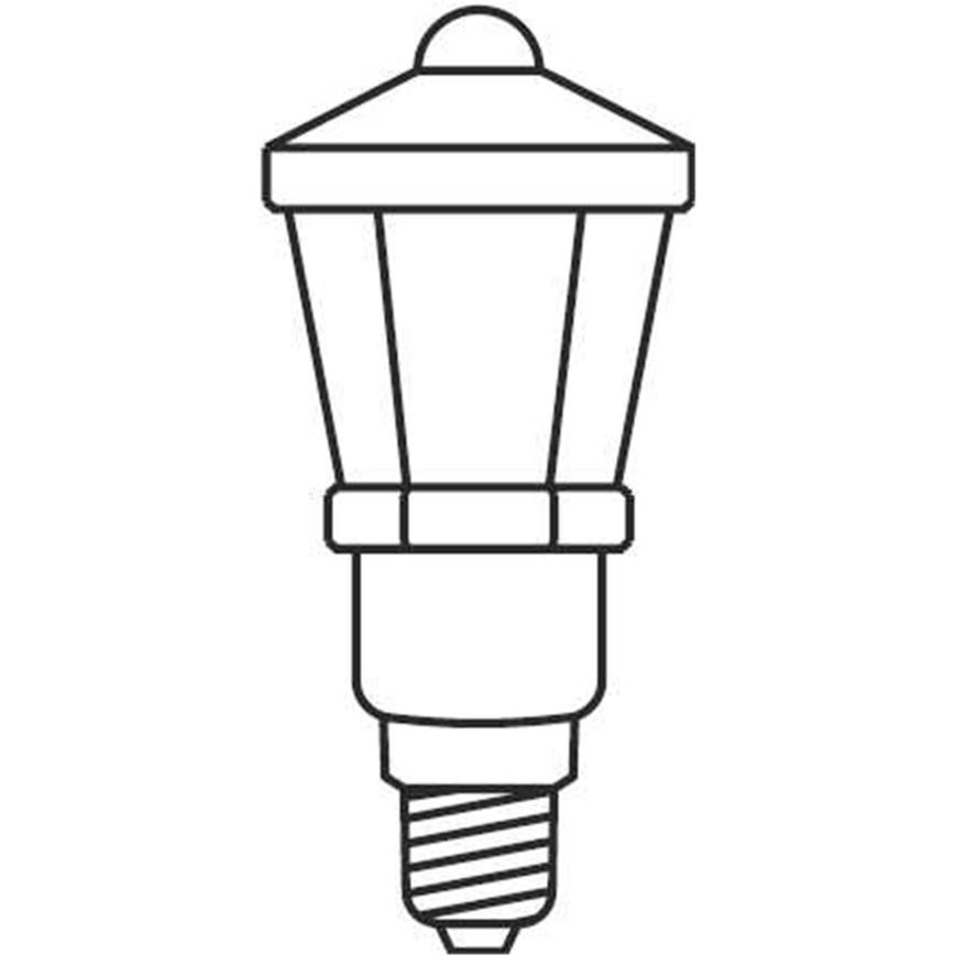 Božićne lampice LUCERNA 12xE10/10,7m topla bijela, Proizvedeno u Europi