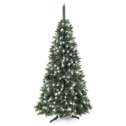 Božićno drvce CRISTAL SILVER 180 cm borovina