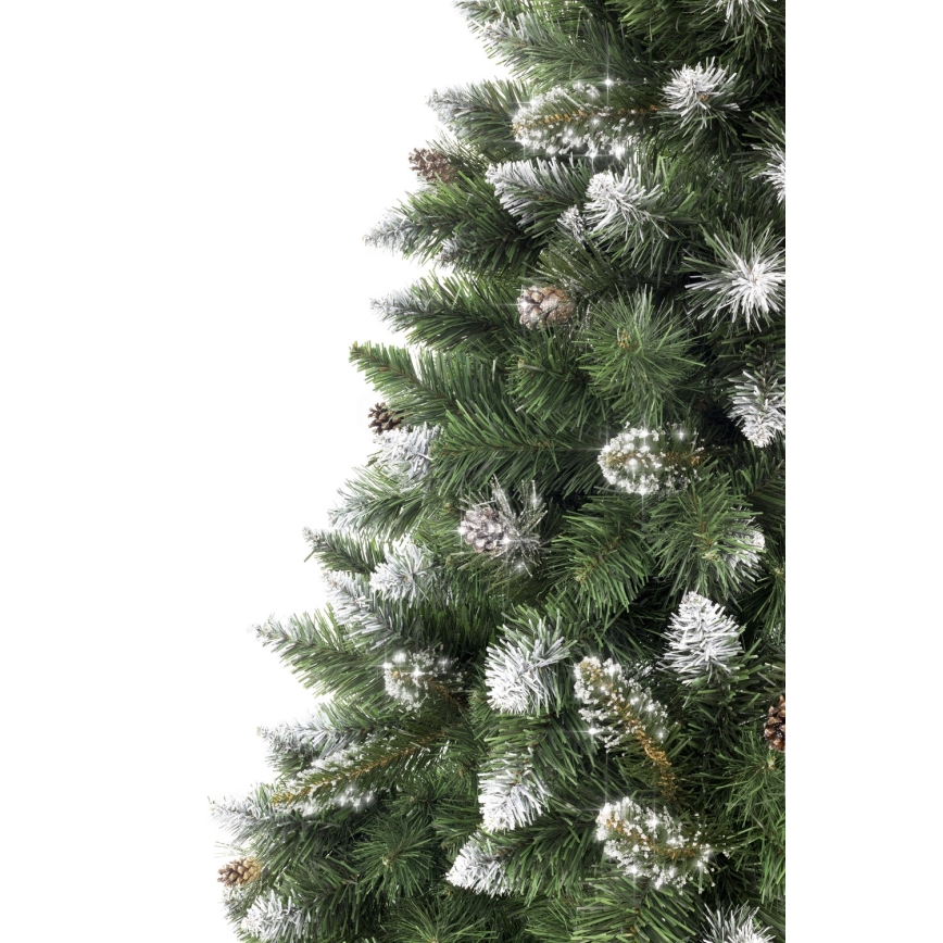 Božićno drvce CRISTAL SILVER 180 cm borovina