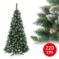 Božićno drvce CRISTAL SILVER 220 cm borovina
