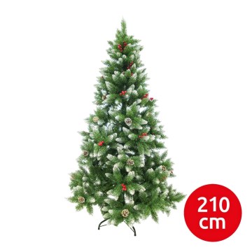 Božićno drvce SNOWY 210 cm borovina