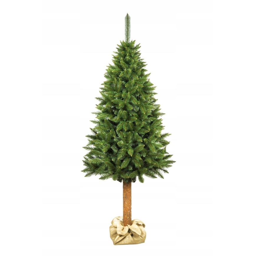 Božićno stablo na deblu 220 cm smreka