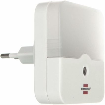 Brennenstuhl - LED Orijentacijska svjetiljka sa senzorom za utičnicu LED/0,85W/230V 3000K