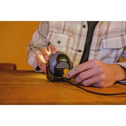 Brennenstuhl - LED Vanjska lampa sa zvučnikom LED/3W/5V 4000 mAh IP44