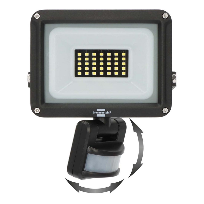 Brennenstuhl - LED vanjsko reflektorsko svjetlo sa senzorom LED/20W/230V 6500K IP65