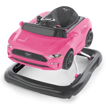 Bright Starts - Dječja hodalica 3u1 FORD MUSTANG ružičasta