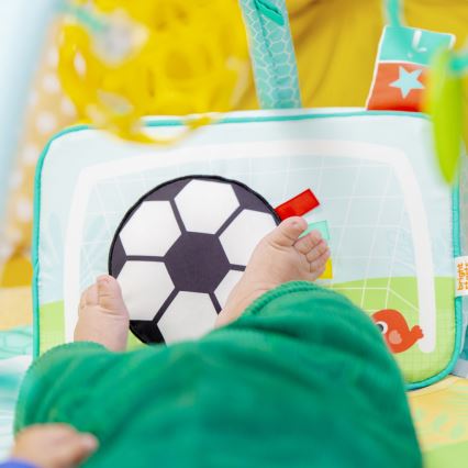 Bright Starts - Igraća podloga za bebe OBALL GRIP & KICK 3xAA